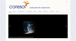 Desktop Screenshot of coresol.cl